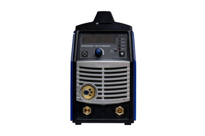 Сварочный инвертор полуавтомат Aurora PRO SPEEDWAY 180 SYNERGIC, MIG&MAG/MMA/TIG lift, 220В