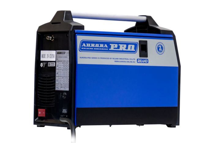 Сварочный инвертор полуавтомат Aurora PRO SPEEDWAY 200 SYNERGIC, MIG&MAG/MMA/TIG lift, 220В