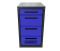 Тумба инструментальная для верстака Garopt GTY4.BLUE, 4 ящика