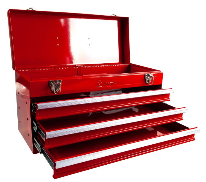 Ящик для инструментов Мастак 511-03530R, 3 ящика, 1 отсек