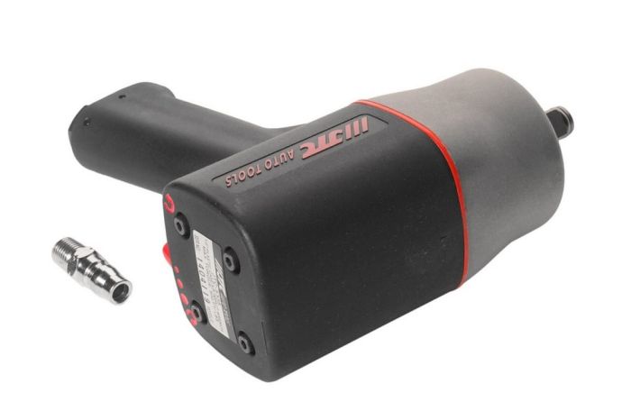Пневмогайковерт ударный JTC 5335, 1/2", усиленный, легковой, 1100 Нм