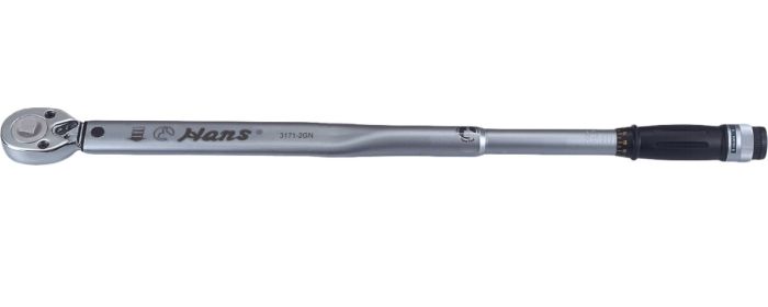 Динамометрический ключ Hans 3171-2GN, предельный, 20-110 Нм, 3/8"
