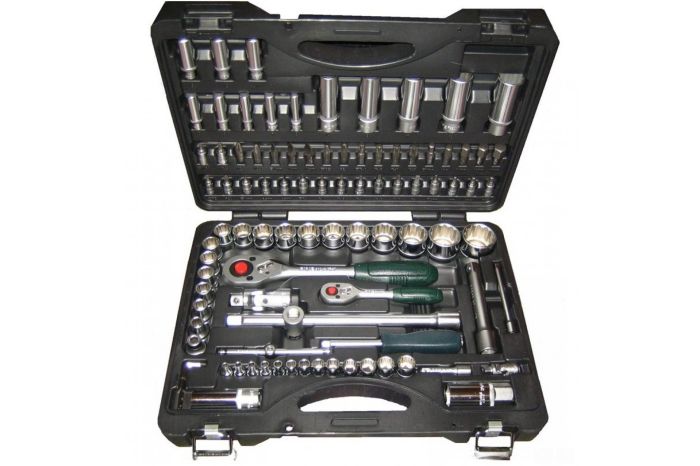Набор инструментов в кейсе Force 4941R-9, 94 предмета, с трещоткой, 1/2", 1/4", 3/8"