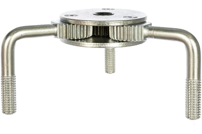 Съемник фильтра масляного краб Wiederkraft WDK-65481, трехлапый, 1/2", 120мм