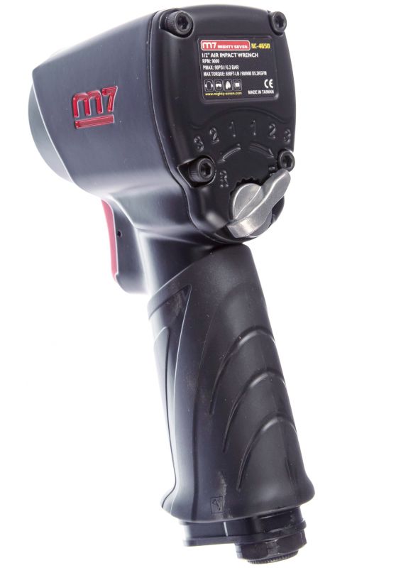 Пневмогайковерт ударный Mighty Seven NC-4650, 1/2", легковой, мини, 949 Нм