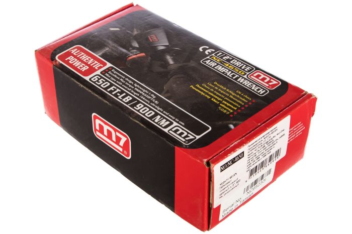 Пневмогайковерт ударный Mighty Seven NC-4650, 1/2", легковой, мини, 949 Нм