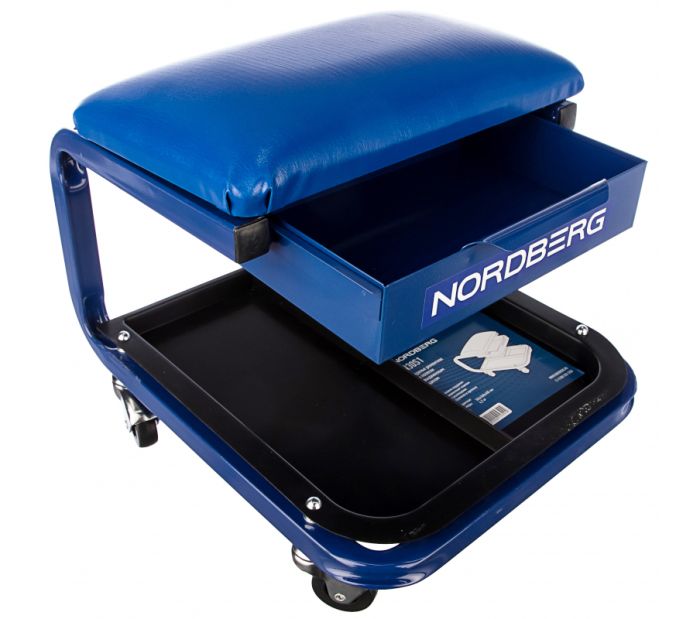 Сиденье ремонтное NORDBERG N30S1, на колёсах, с ящиком