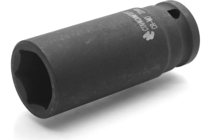 Головка торцевая длинная ударная  Станкоимпорт CS-12.21.22, 1/2", 22 мм