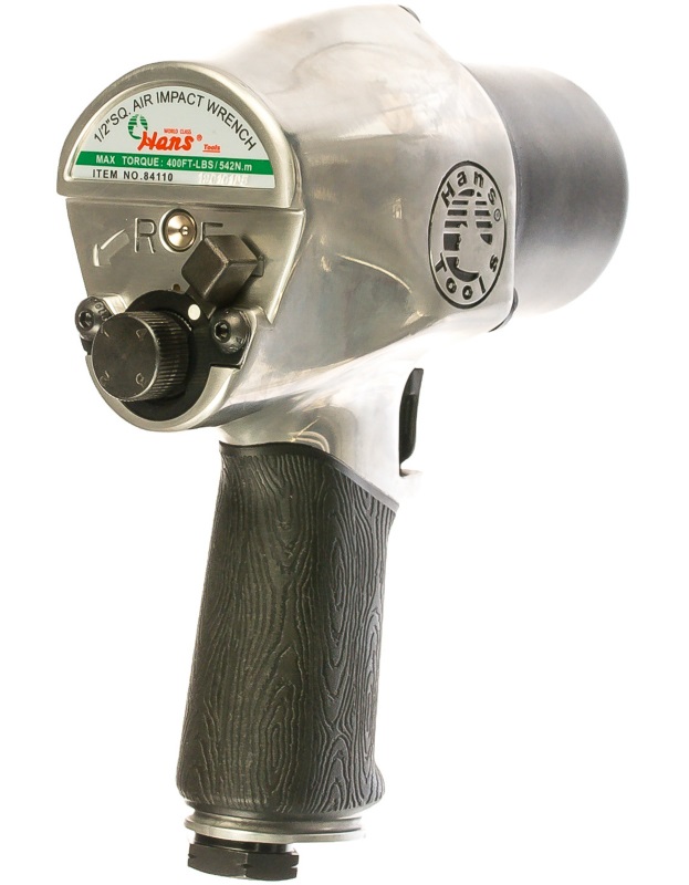 Пневмогайковёрт ударный Hans 84110, 1/2", легковой, 542 Нм