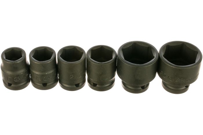 Набор ударных головок Hans 84607M, 1/2", 17-32мм, 6 предмета