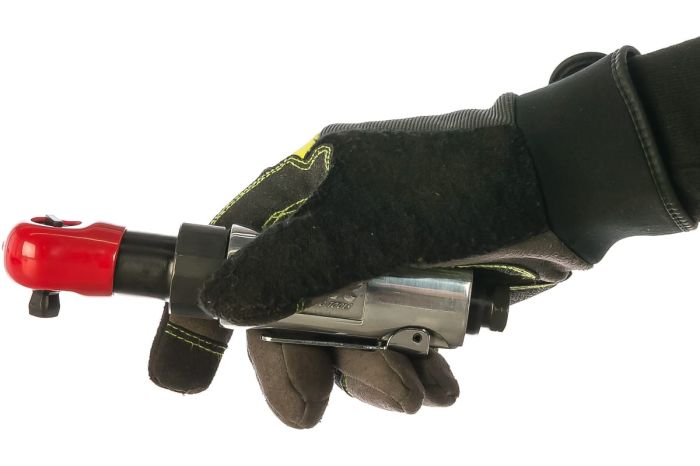Пневмотрещотка угловая JTC 3930, 3/8", укороченная, 50 Нм
