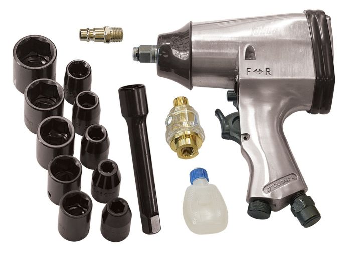 Пневмогайковерт ударный FUBAG PWS158/312, 1/2", легковой, 312 Нм, в кейсе