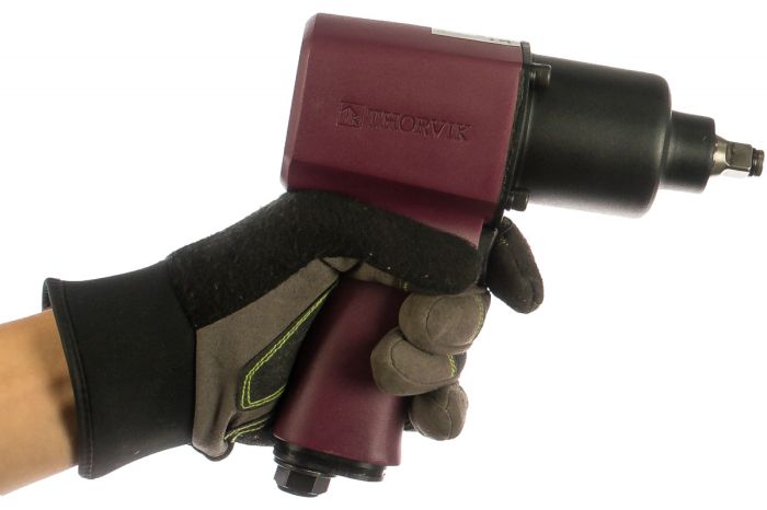 Пневмогайковерт ударный Thorvik AIW12122, 1/2", легковой, 1220 Нм