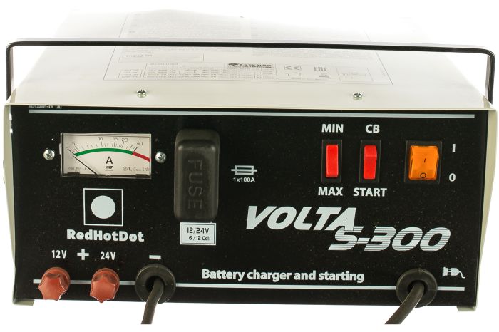 Пуско-зарядное устройство RedHotDot VOLTA S-300, 230A