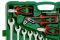 Набор инструментов в кейсе Станкоимпорт НАБ.14.12.124, 124 предмета, с трещоткой, 1/2", 1/4"