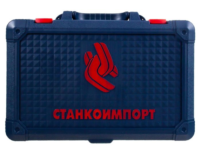 Набор инструментов в кейсе Станкоимпорт CS-TK89PMQ, 89 предметов, с трещоткой, 1/2", 1/4"