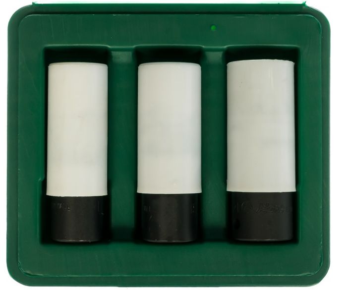 Набор ударных головок длинных Hans 84603MB, 1/2", 17-21мм, 3 предмета