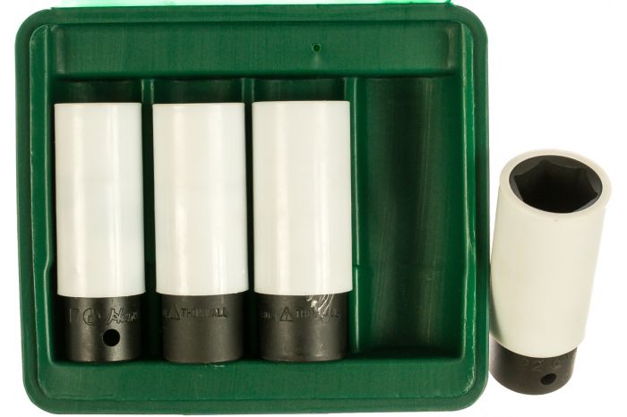 Набор ударных головок длинных Hans 84604MB, 1/2", 17-22мм, 4 предмета