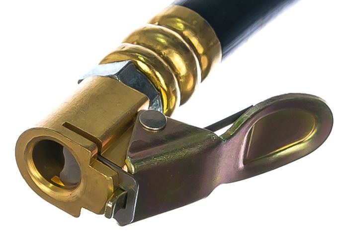 Пистолет для накачки шин KT TOOLS PA-5515, с манометром, для легковых а/м, 8.5 бар