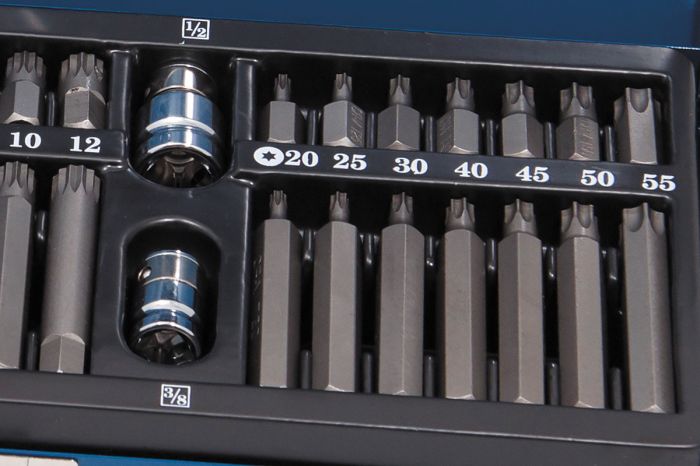 Набор бит для шуруповёрта Станкоимпорт CS-BT40MM, 3/8", 1/2", 40 предметов