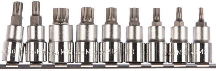 Набор торцевых головок E-Star, Star Hans 9634T, 1/2", 1/4", 3/8", 4-20мм, 34 предмета
