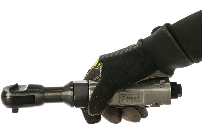 Пневмотрещoтка угловая Hans 83120, 3/8", 68 Нм