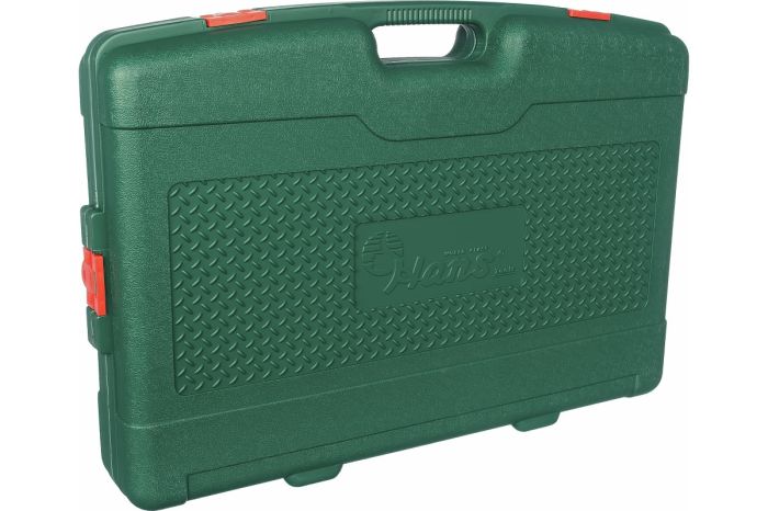 Набор инструментов в кейсе Hans TK-158V, 158 предметов, 1/2", 1/4", с трещоткой
