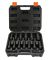 Набор ударных удлиненных головок AV Steel AV-721415, 10-32 мм, 1/2", 15 шт.