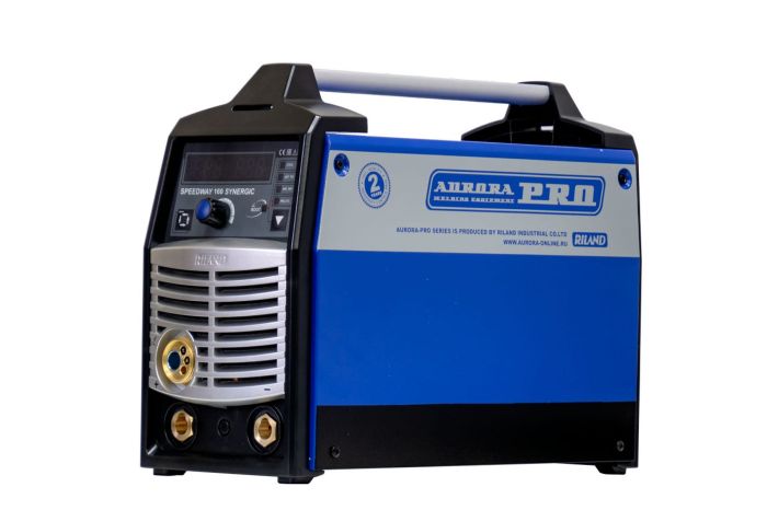Сварочный инвертор полуавтомат Aurora PRO SPEEDWAY 160 SYNERGIC, MIG&MAG/MMA, 220В