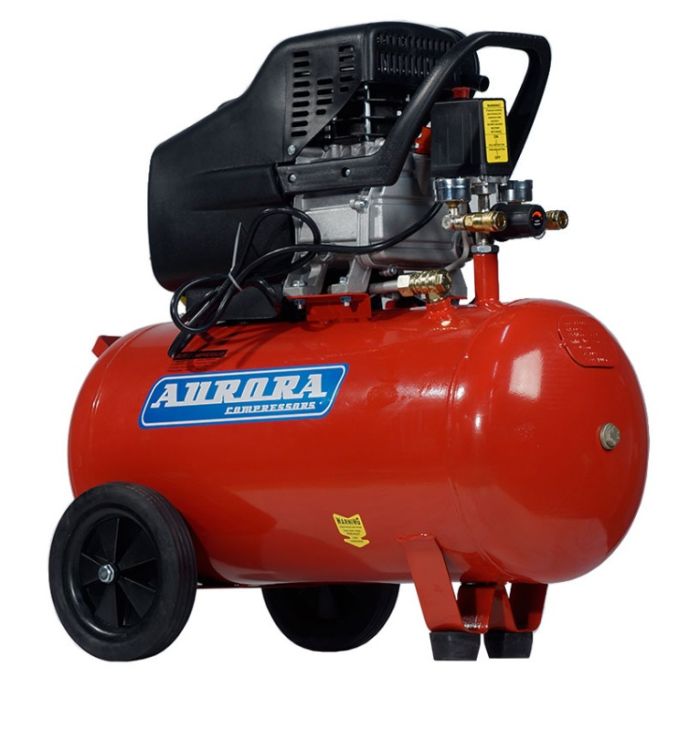 Поршневой компрессор Aurora WIND-50, коаксиальный привод, масляный, 271 л/мин, 220В