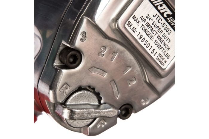 Пневмогайковерт ударный JTC 5303, 3/4", усиленный, легковой, 2034 Нм