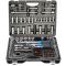 Набор инструментов в кейсе Forsage F-41501-5 PREMIUM, 156 предметов, с трещоткой, 1/2", 1/4", 3/8"