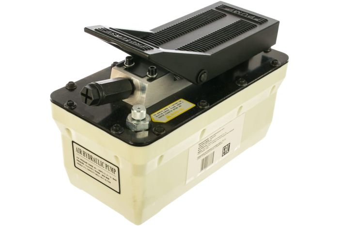 Пневмогидравлический насос ножной Wiederkraft WDK-85100, для пресса, 1,7 л