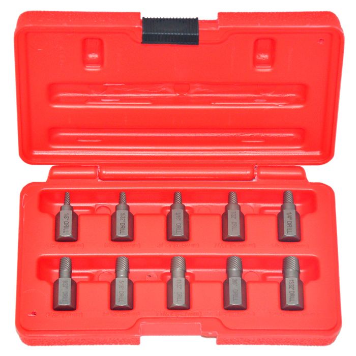 Набор экстракторов AV Steel AV-921087, 1/8"-13/32", 10 шт.