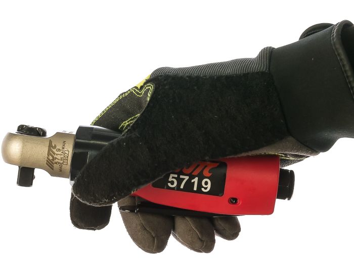 Пневмотрещотка угловая JTC 5719, 3/8", усиленная, 40 Нм