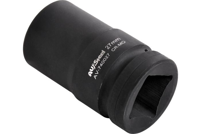 Головка ударная шестигранная AV Steel AV-740027, 1", 27мм