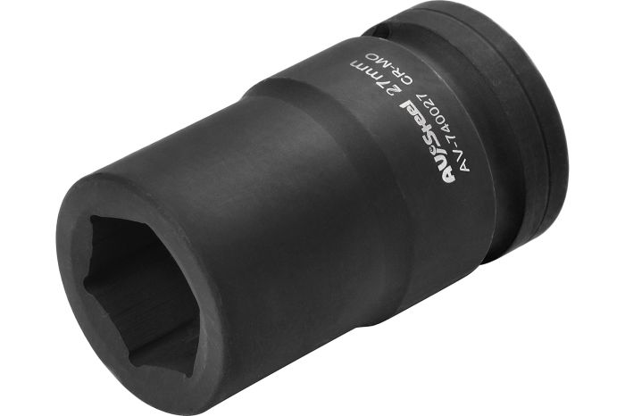 Головка ударная шестигранная AV Steel AV-740027, 1", 27мм