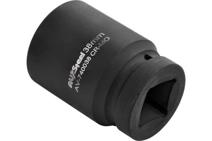 Головка ударная шестигранная AV Steel AV-740038, 1", 38мм