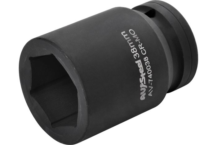 Головка ударная шестигранная AV Steel AV-740038, 1", 38мм