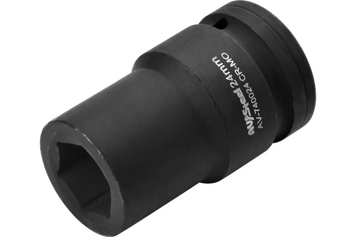 Головка ударная шестигранная AV Steel AV-740024, 1", 24мм