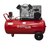 Поршневой компрессор Rossvik СБ4/С-100.LB30А, ременной привод, масляный, 420 л/мин, 220В