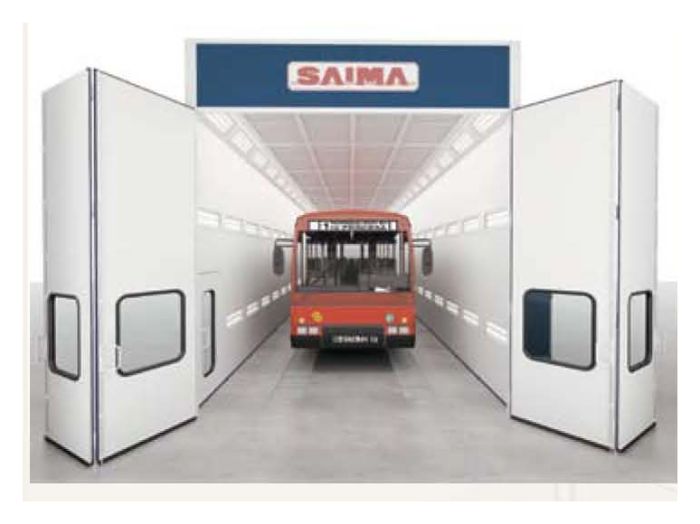 Покрасочная камера SAIMA GRAND SIZE