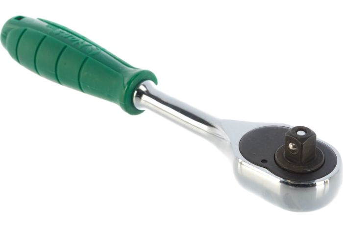 Трещотка Hans 3120GQ, 3/8", 24 зуба, с быстрым сбросом, пластиковая ручка