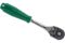 Трещотка Hans 3120GQ, 3/8", 24 зуба, с быстрым сбросом, пластиковая ручка
