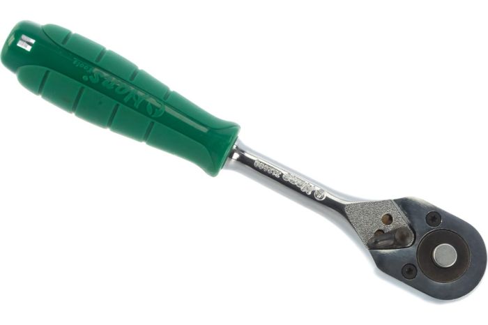 Трещотка Hans 3120GQ, 3/8", 24 зуба, с быстрым сбросом, пластиковая ручка