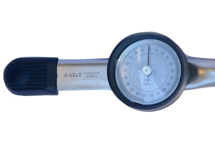 Динамометрический ключ Ae&t TA-B2050-38, стрелочный, 0-50 Нм, 3/8"