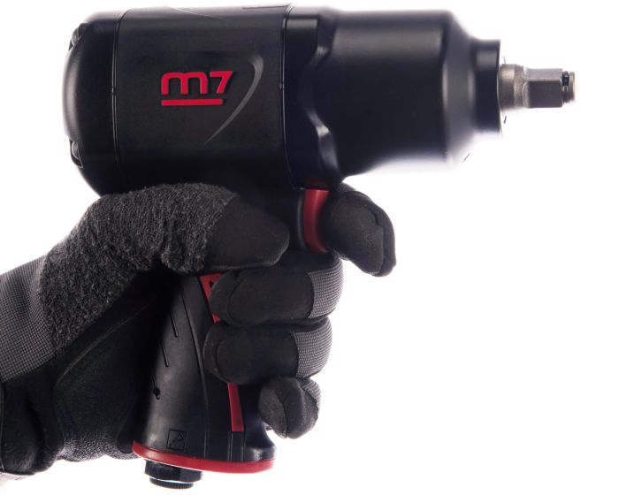 Пневмогайковерт ударный Mighty Seven NC-4233QH, 1/2", легковой, 1152 Нм