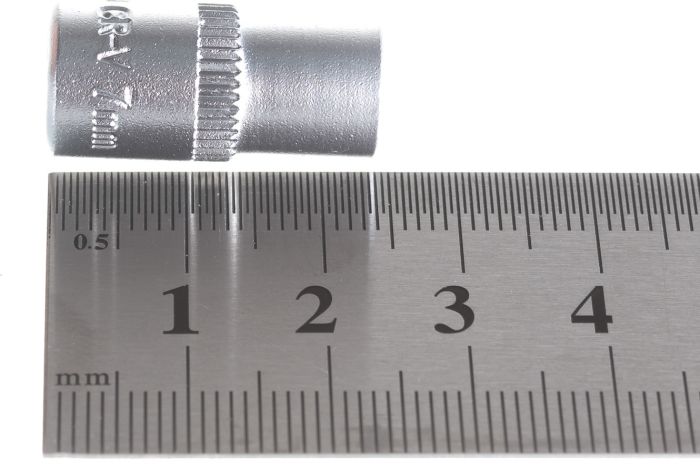 Головка торцевая AV Steel AV-500007, 6-гр., 1/4", 7мм
