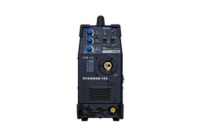 Сварочный инвертор полуавтомат Aurora PRO OVERMAN 165, MIG&MAG/MMA, 220В