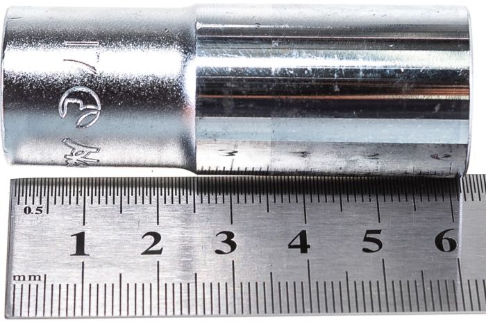 Головка торцевая длинная 6-гранная Hans 3300M17, 3/8", 17мм